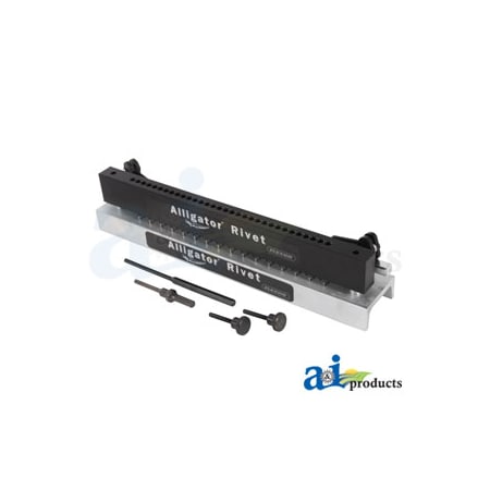A & I Products 14" Multiple Rivet Installation Tool Kit 19.5" x5" x4" A-15026